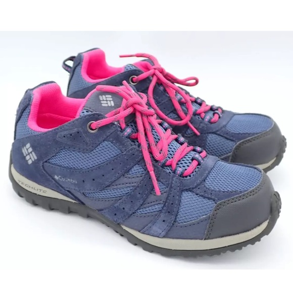 Columbia Techlite Omni-Grip Hiking Shoes BY2857-506 Youth Size 5 or Women’s 6.5 - Picture 1 of 9